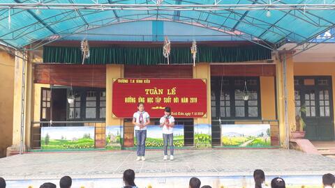 Trường Tiểu học Bình Kiều tổ chức Tuần lễ hưởng ứng học tập suốt đời.